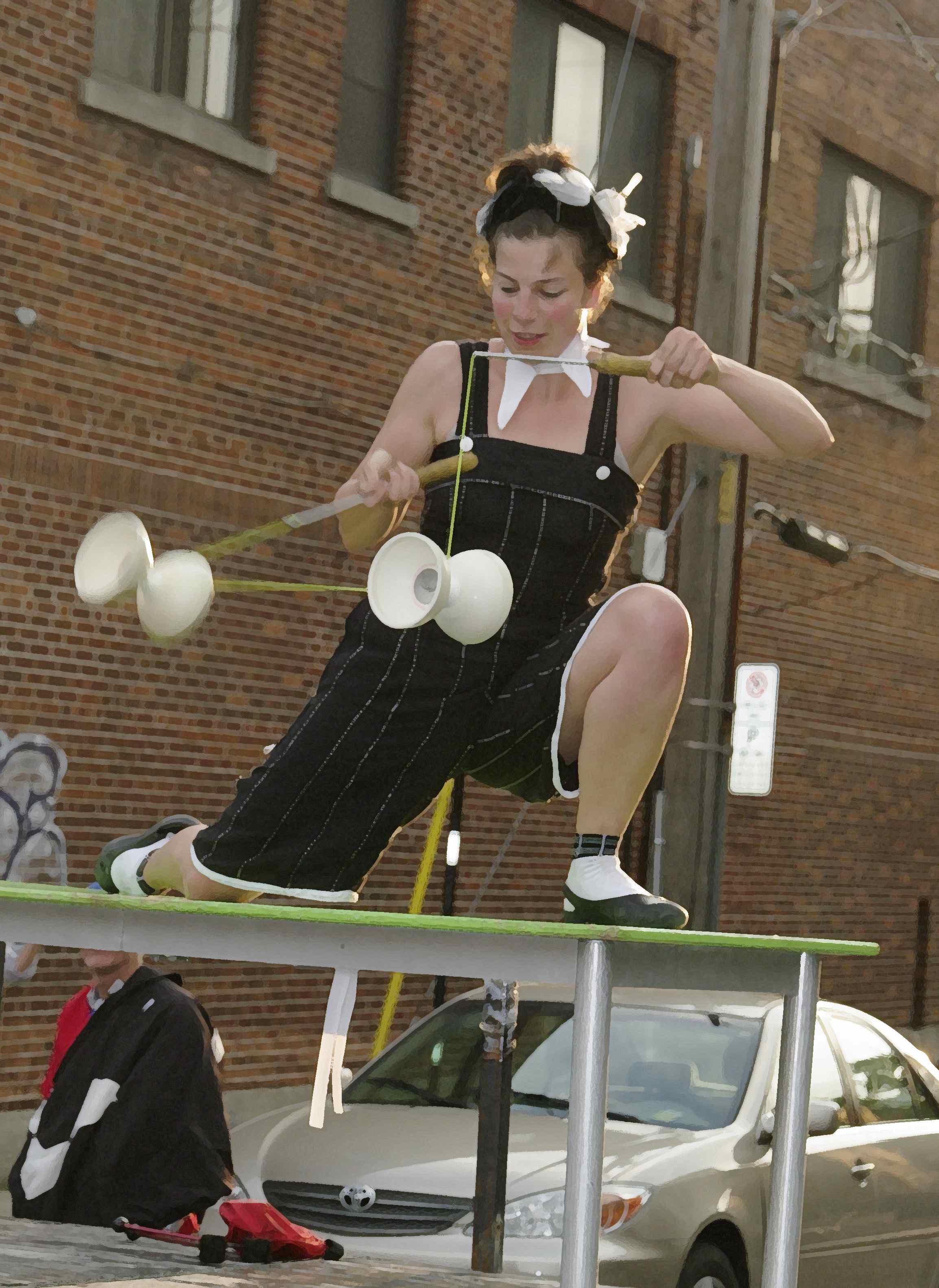 Vérojongle spectacle de rue